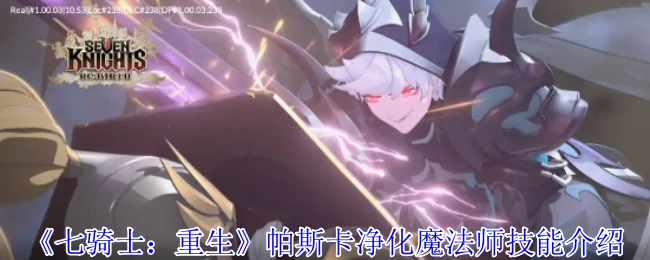 帕斯卡净化魔法师技能介绍