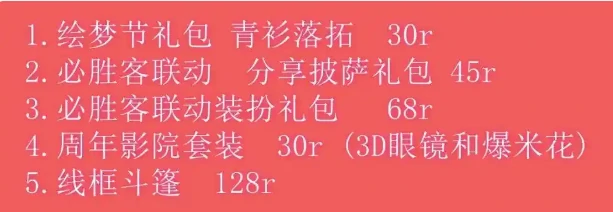 必胜客绘梦节联动礼包介绍