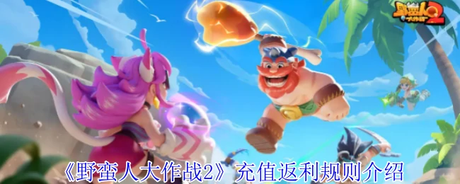 充值返利规则介绍