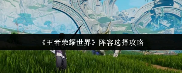 阵容选择攻略