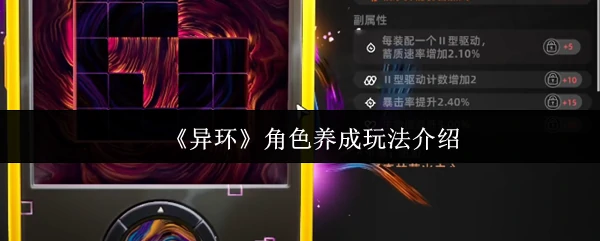 角色养成玩法介绍