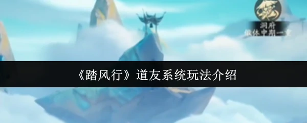 道友系统玩法介绍