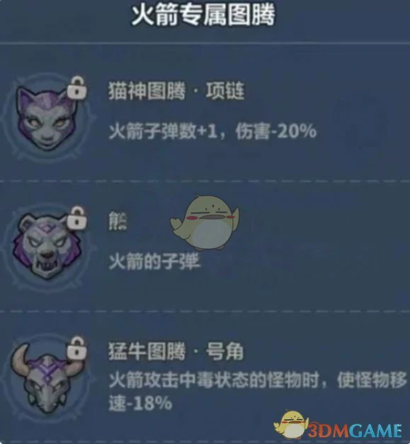火箭最强图腾选择推荐