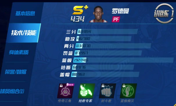 罗德曼属性及获取方式介绍