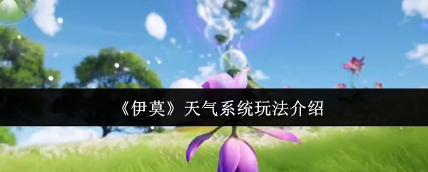 天气系统玩法介绍