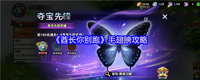 毛翅膀攻略
