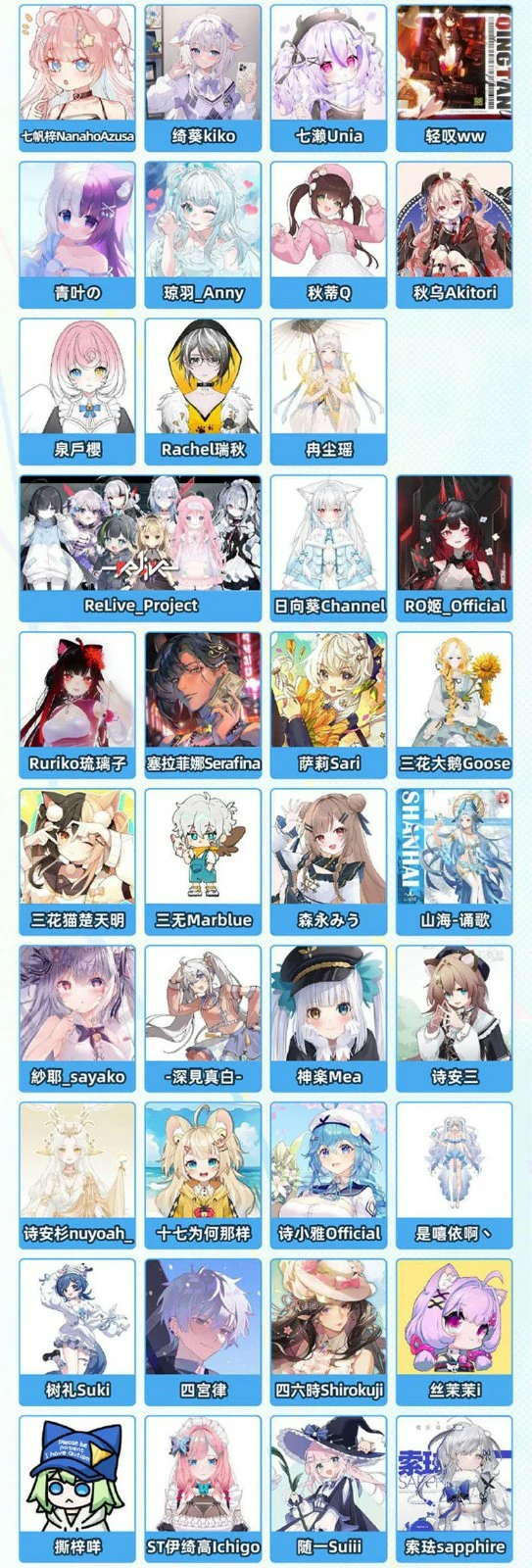 2025BW漫展嘉宾一览