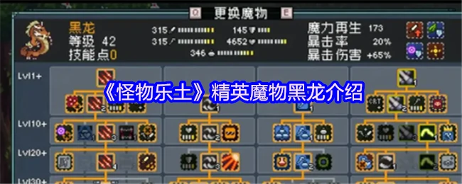 精英魔物黑龙