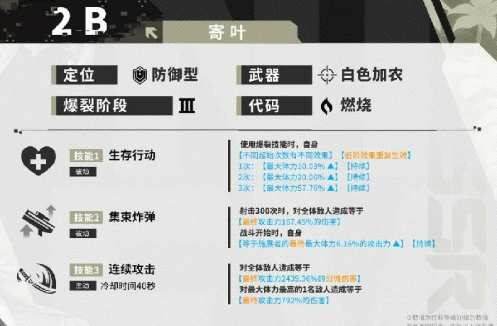 2B技能介绍