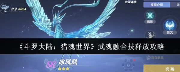 武魂融合技释放攻略