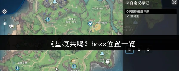 boss位置一览