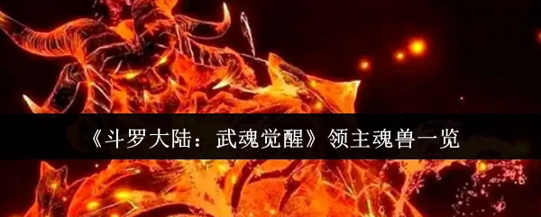 领主魂兽一览