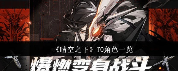 T0角色一览