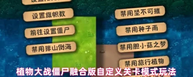 自定义关卡模式玩法