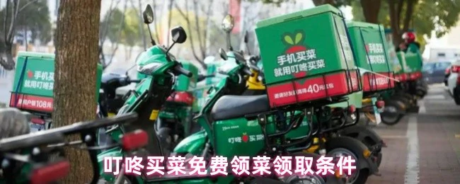 免费领菜领取条件