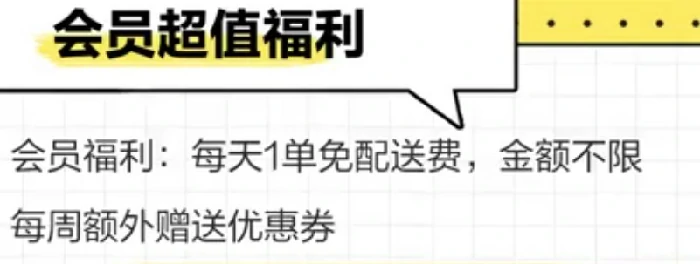 免配送费政策