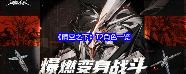 T2角色一览
