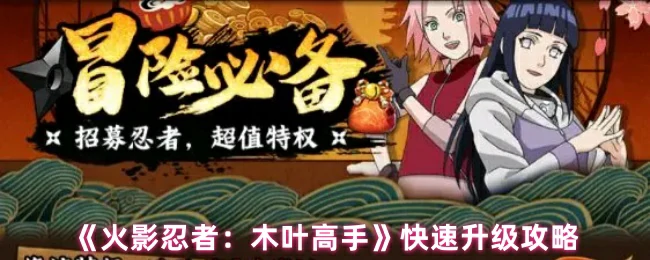 快速升级攻略