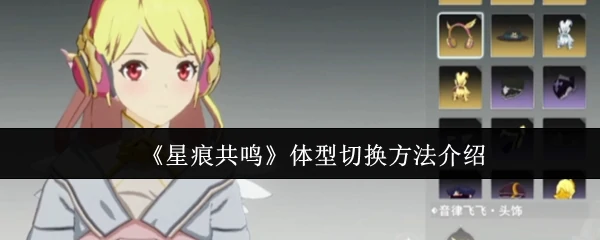 体型切换方法介绍