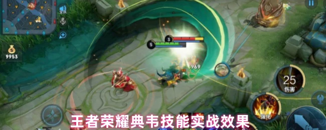 典韦技能实战效果