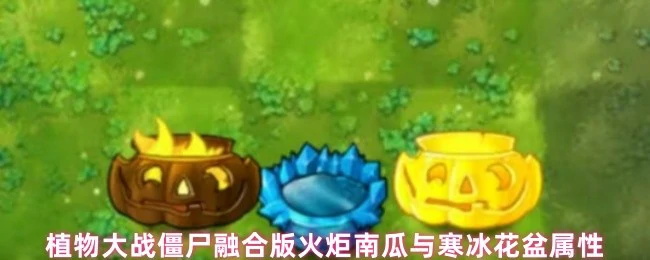 火炬南瓜与寒冰花盆属性