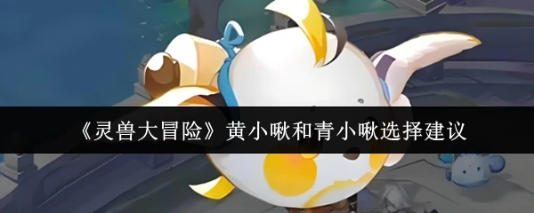 黄小啾和青小啾选择建议