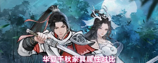 家具属性对比