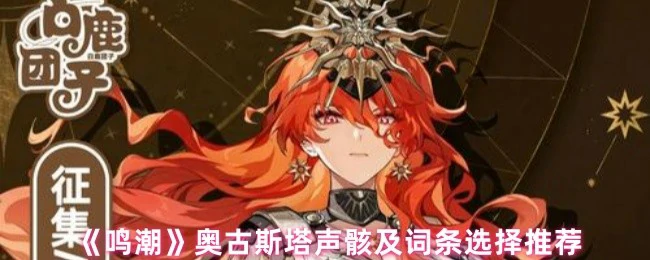奥古斯塔声骸及词条选择推荐