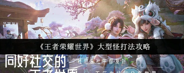 大型怪打法攻略