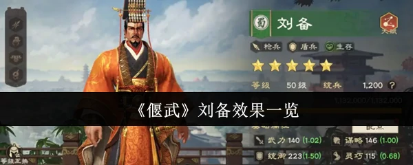 刘备效果一览