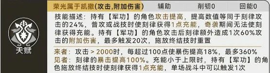 刻律德菈技能介绍