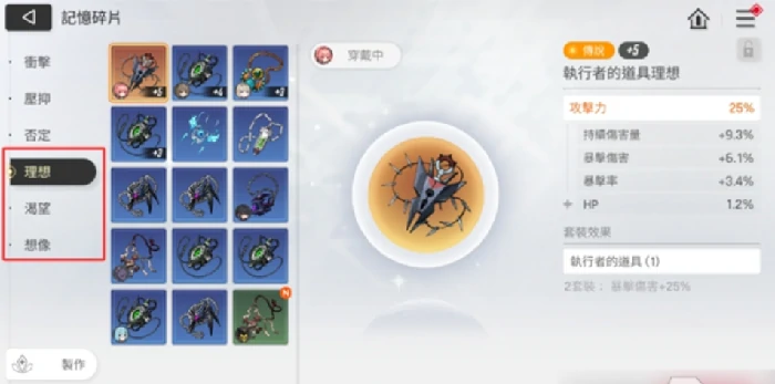 前期圣遗物搭配攻略