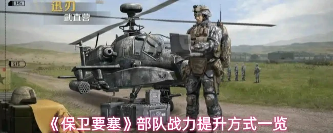 部队战力提升方式一览