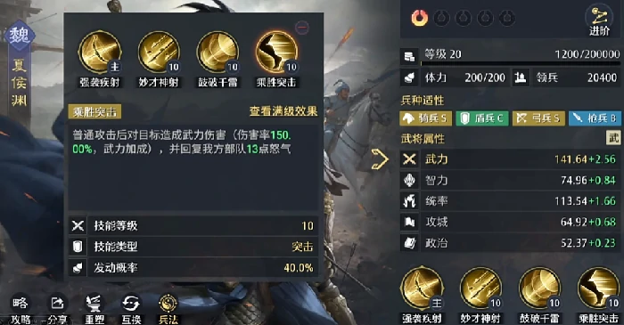 魏国突击队玩法介绍