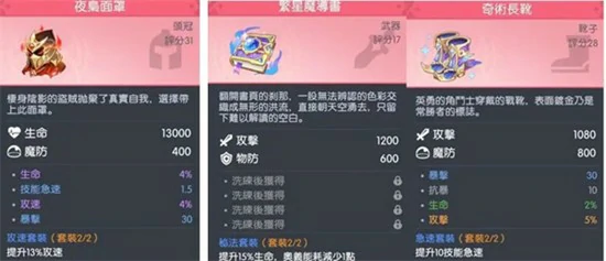 美杜莎装备选择攻略