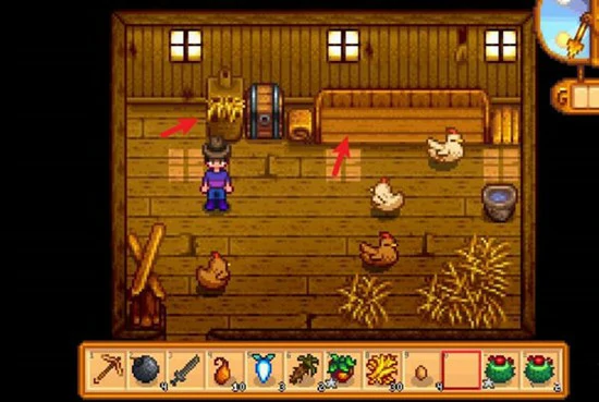 谷仓的草取出攻略