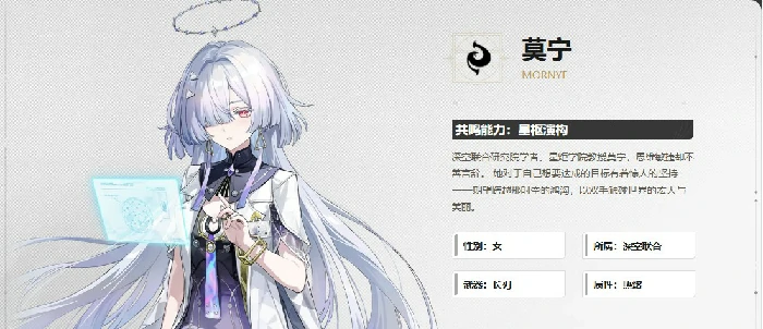 莫宁角色定位介绍