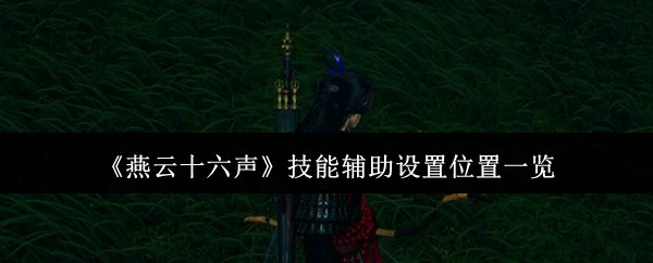 技能辅助设置位置一览