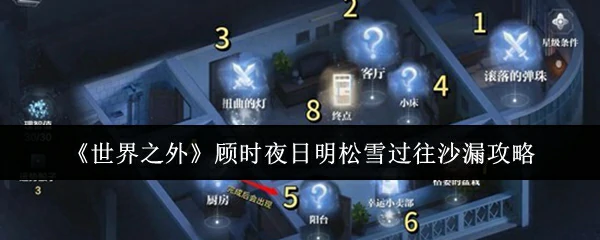 顾时夜日明松雪过往沙漏攻略