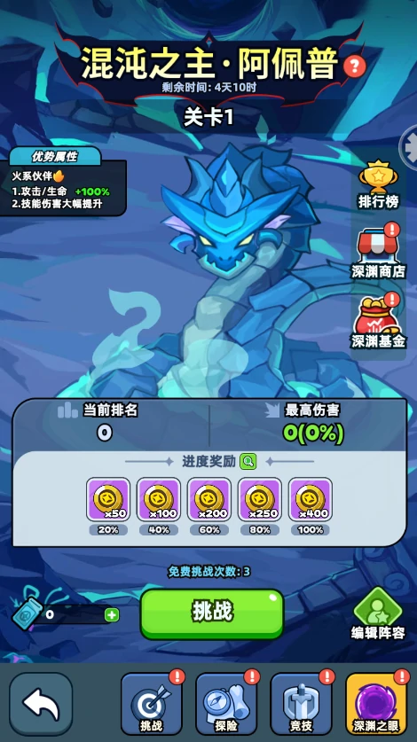 深渊之眼副本玩法及奖励介绍