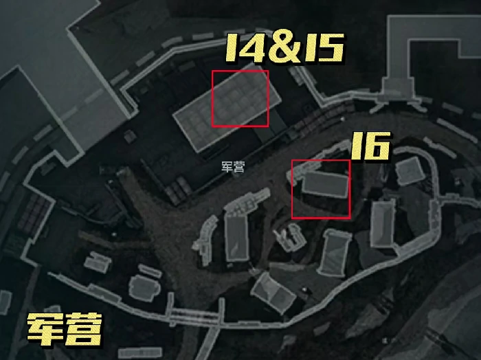 零号大坝渡鸦之眼点位分布