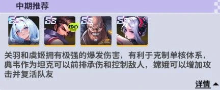 新手阵容搭配推荐