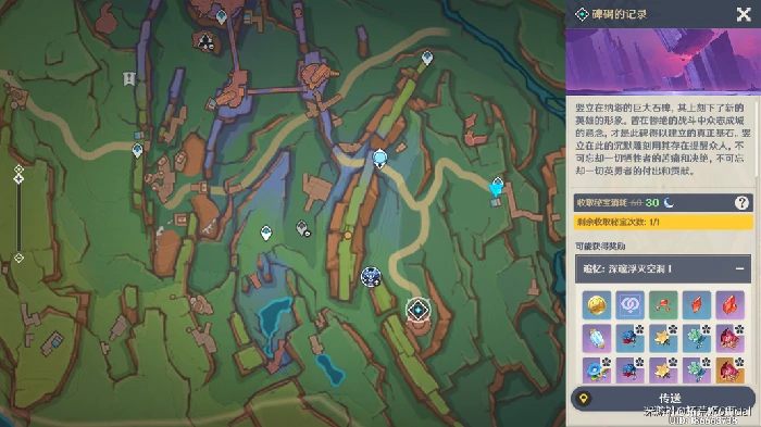 杜林角色材料收集位置