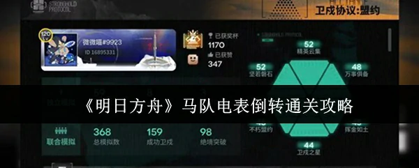 马队电表倒转通关攻略