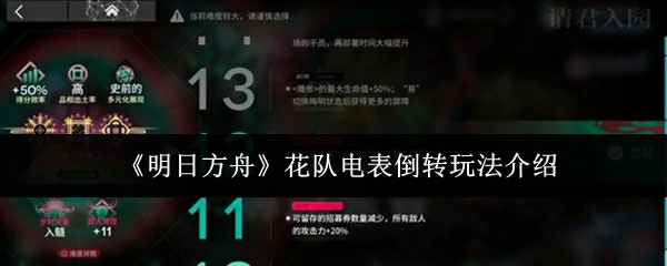 花队电表倒转玩法介绍