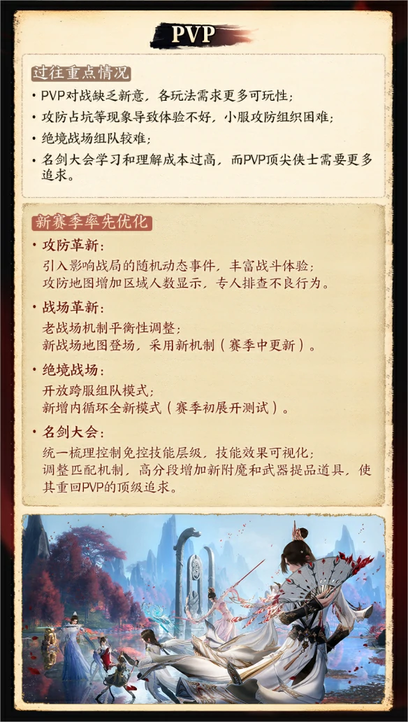 新版本武学调整一览