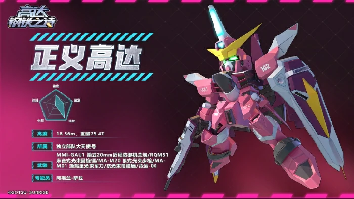 正义高达玩法介绍