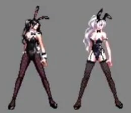 兔女郎时装外观全职业一览