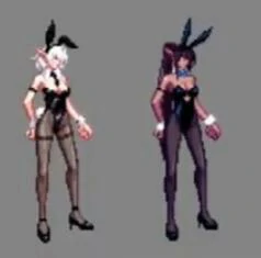 兔女郎时装外观全职业一览