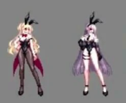 兔女郎时装外观全职业一览